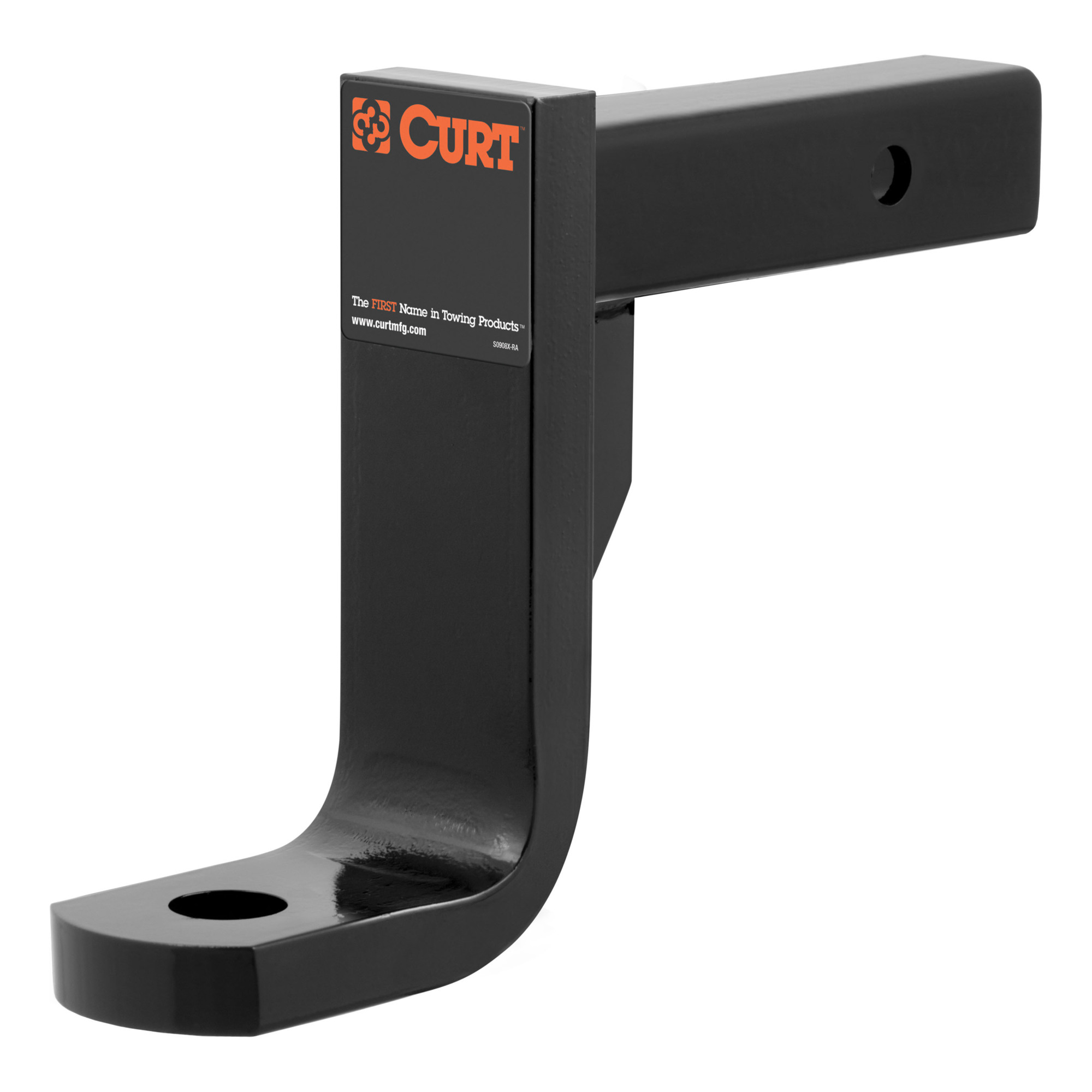 Curt Manufacturing, Class 4 Ball Mount (2in. Shank, 8in. Drop, 9-3/8in. Long), Model# 45338